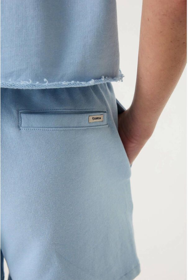 Garcia regular fit sweatshorts met logo-patch - Foto 2