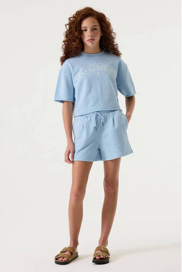 Garcia regular fit sweatshorts met logo-patch - Foto 2