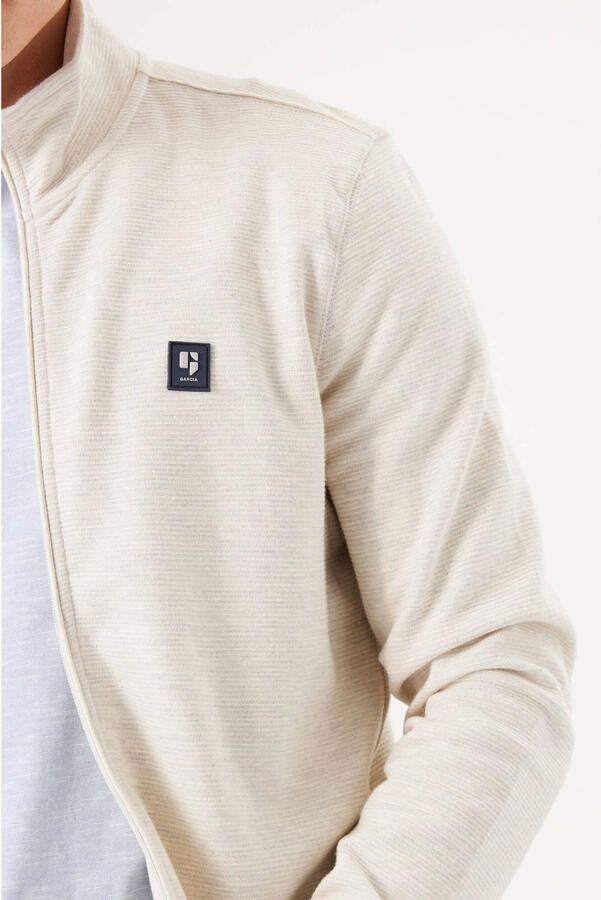 Garcia sweatvest met logo cream - Foto 2