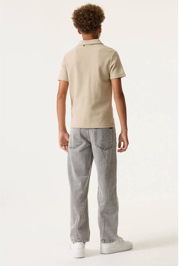 Garcia regular fit poloshirt met structuurpatroon - Foto 2