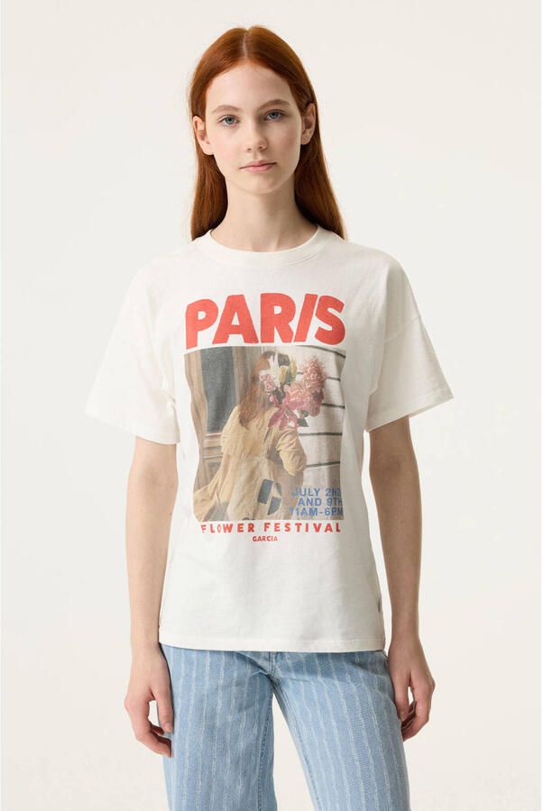 Garcia T-shirt van puur katoen