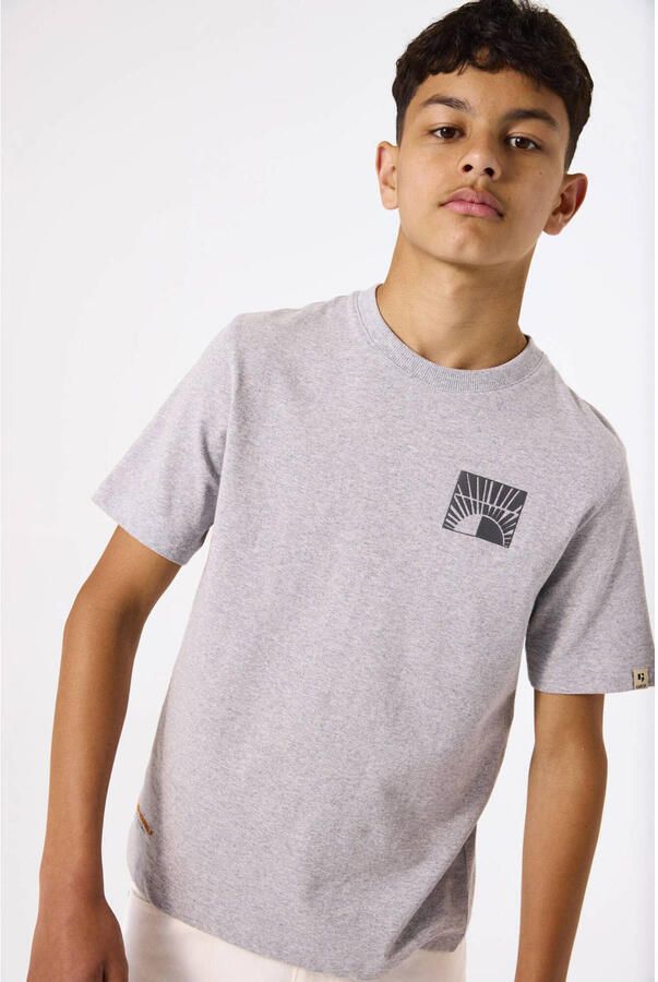 Garcia T-shirt met front- en backprint voor jongens - Foto 3