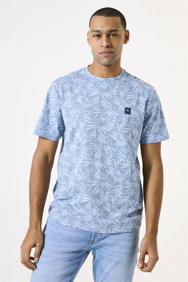 Garcia T-shirt lichtblauw