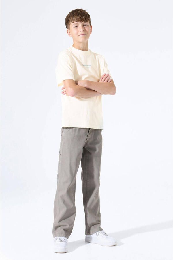 Garcia T-shirt met backprint ecru - Foto 3