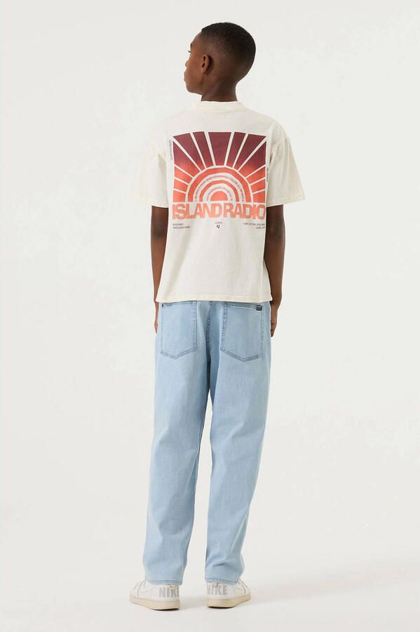 Garcia T-shirt met backprint ecru - Foto 2
