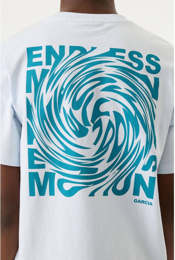 Garcia regular fit T-shirt met statementprint - Foto 2