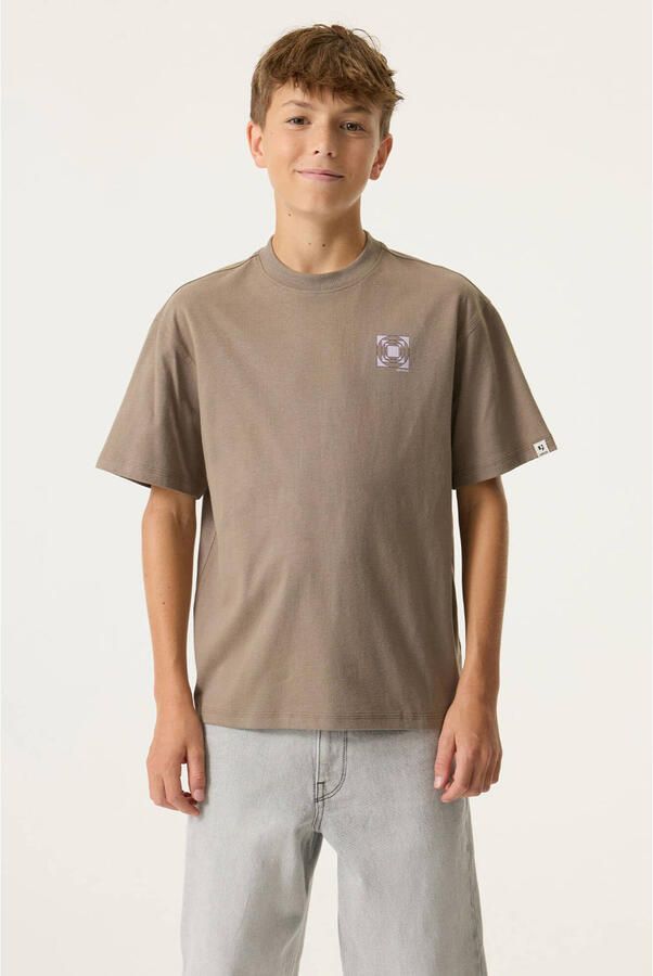 Garcia relaxed fit T-shirt met logoprint