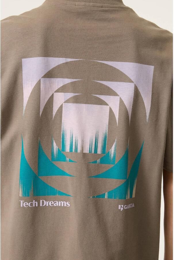Garcia relaxed fit T-shirt met logoprint - Foto 2