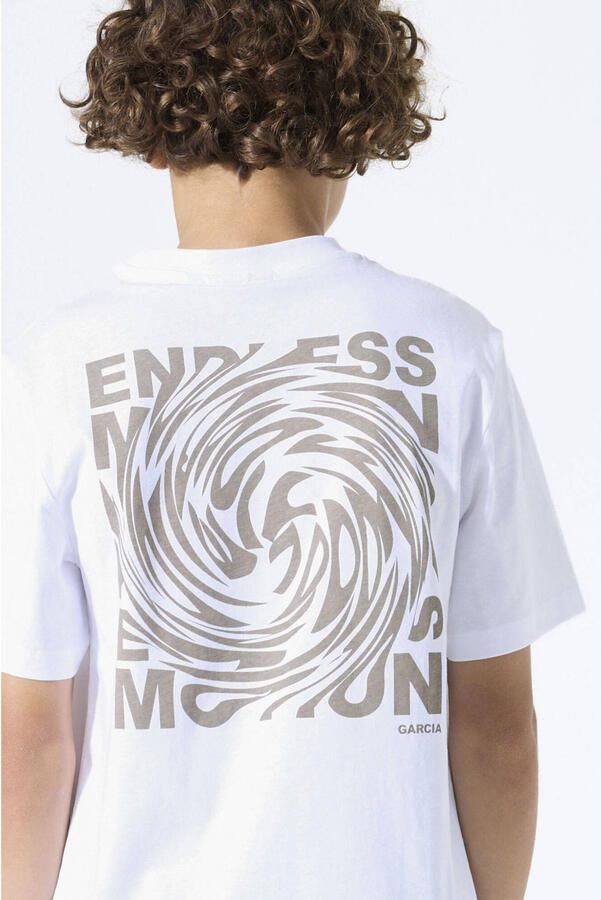 Garcia regular fit T-shirt met statementprint - Foto 2