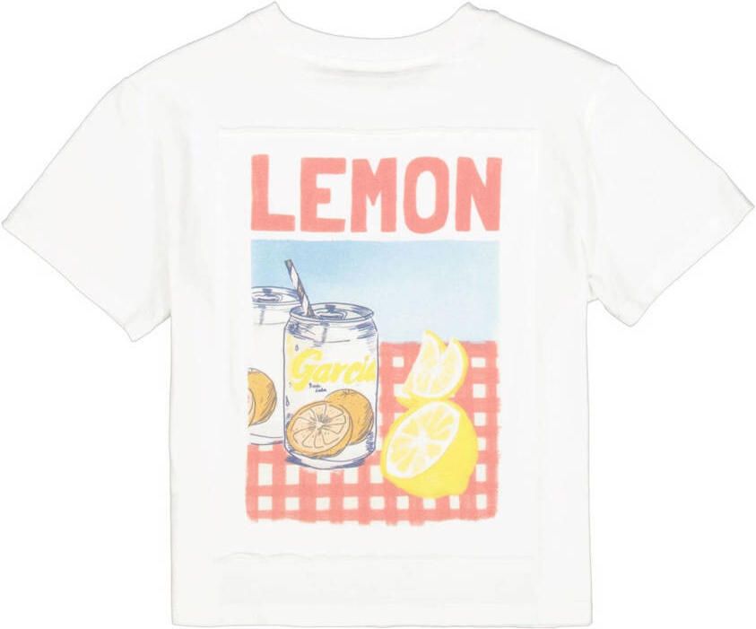 Garcia T-shirt met motiefprint op de achterkant - Foto 2