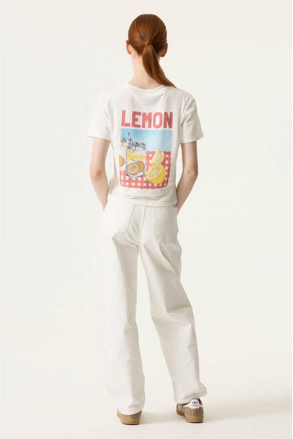 Garcia T-shirt met motiefprint op de achterkant - Foto 3