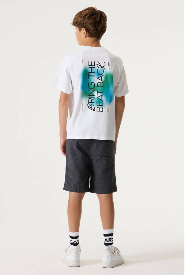 Garcia T-shirt met backprint wit - Foto 2