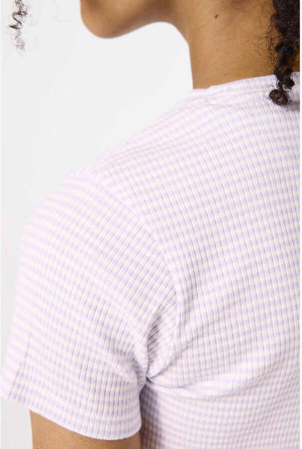 Garcia T-shirt met labelstitching