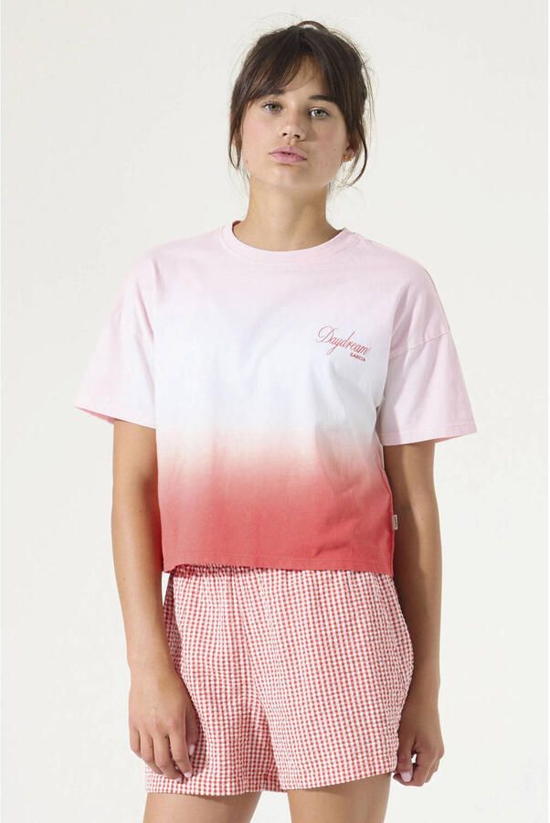 Garcia T-shirt roze