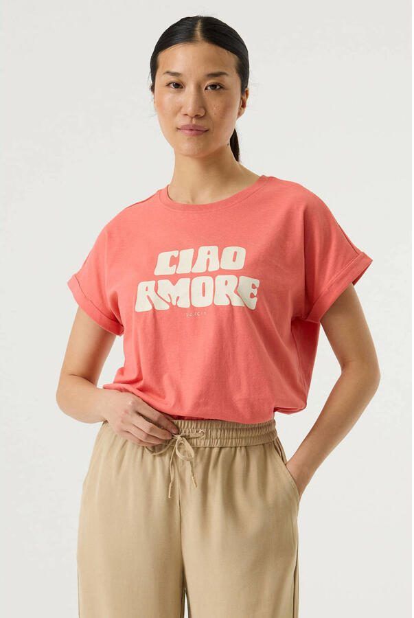 Garcia T-shirt roze