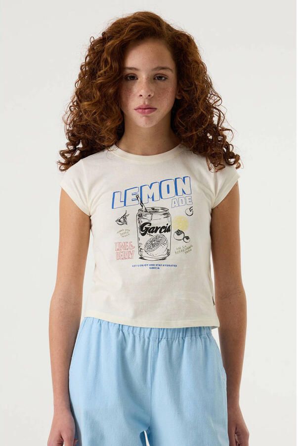 Garcia T-shirt wit