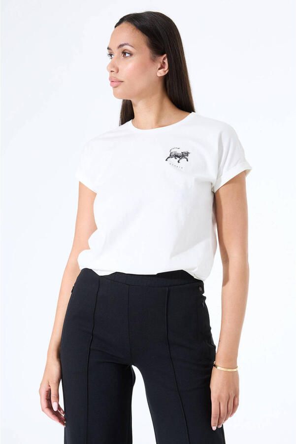 Garcia T-shirt wit - Foto 3