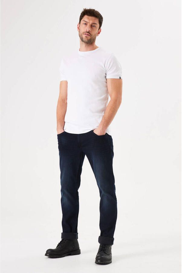 Garcia tapered fit jeans Russo dark used - Foto 3