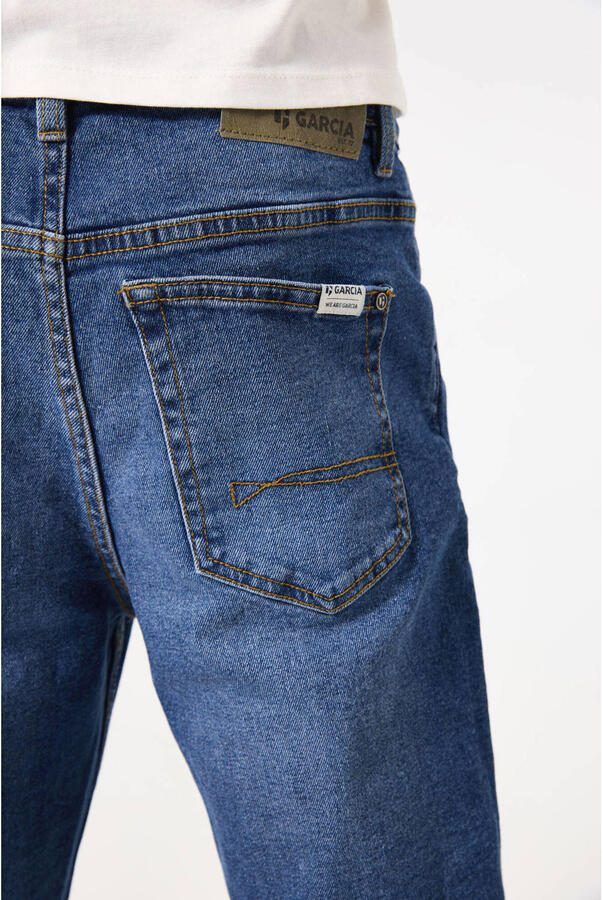 Garcia Dad-jeans Dalino voor jongens met verwoeste effecten - Foto 2