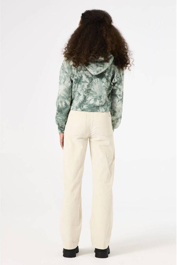 Garcia tie-dye hoodie mintgroen ecru
