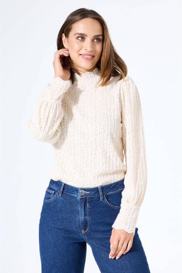 Garcia Print Longsleeve Tee Dames