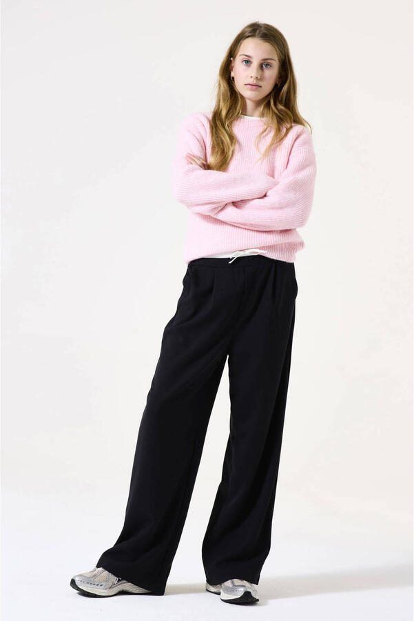 Garcia Gebreide pullover met ribboorden - Foto 2