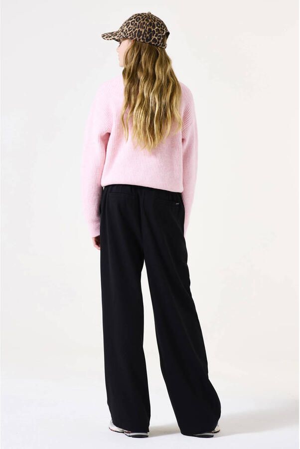 Garcia Gebreide pullover met ribboorden - Foto 2