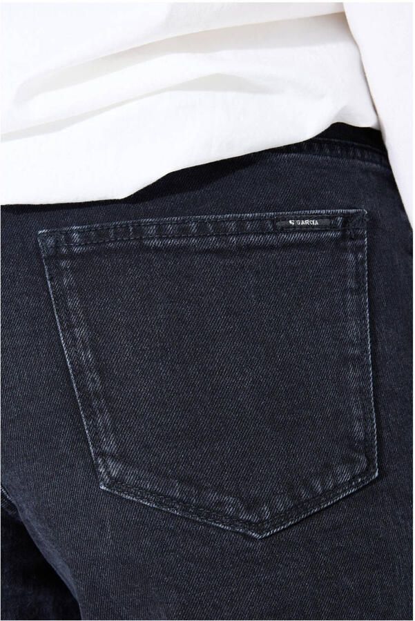 Garcia waist wide leg jeans black denim - Foto 2