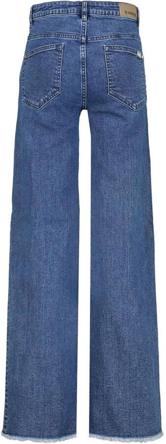 Garcia wide leg high waist jeans dark blue denim - Foto 2