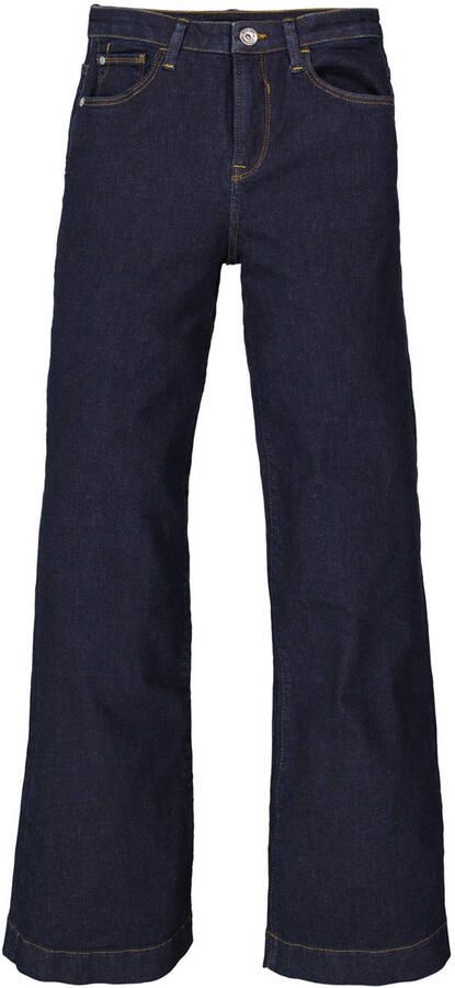 Garcia wide leg jeans dark blue denim