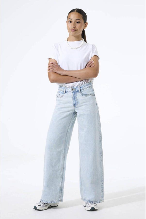 Garcia Wide leg jeans met steekzakken model 'Marall'