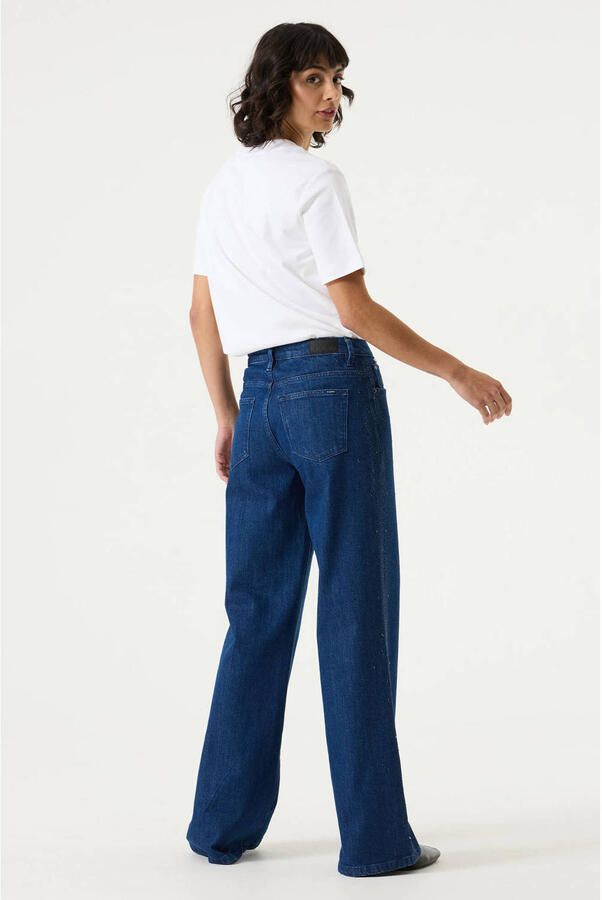 Garcia wide leg jeans mediumblauw - Foto 2