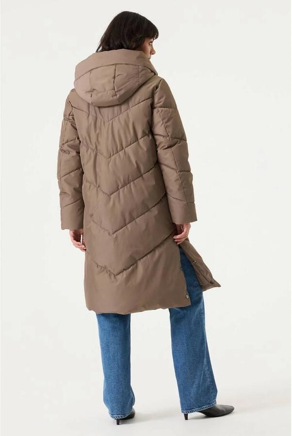 Garcia winterjas taupe - Foto 3