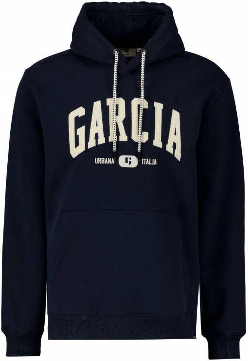 Garcia hoodie met logo dark moon