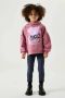 Garcia hoodie met printopdruk roze Sweater Printopdruk 104 110 - Thumbnail 1
