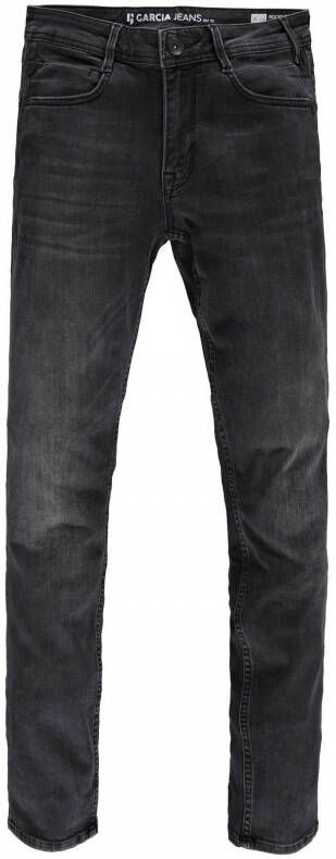 Garcia Regular fit jeans met slim tapered fit