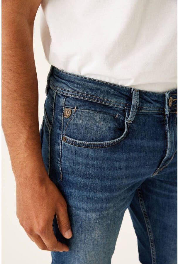 Garcia Regular fit jeans met slim tapered fit
