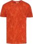 Garcia slim fit T-shirt met all over print sunset orange - Thumbnail 1