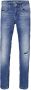 Garcia tapered fit jeans Laszlo 350 vintage used Blauw Jongens Stretchdenim 128 - Thumbnail 1