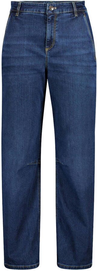 Gardeur barrel jeans donkerblauw