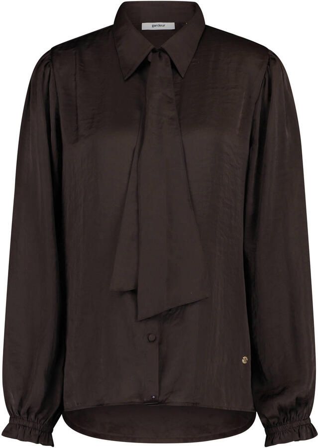 Gardeur blouse bruin