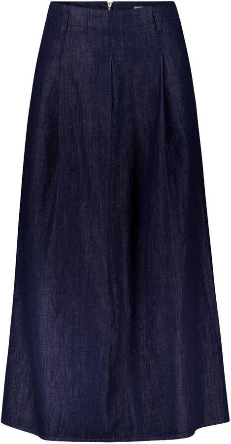 Gardeur denim spijkerrok blauw