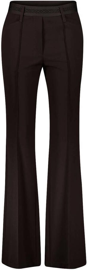 Gardeur flared broek bruin