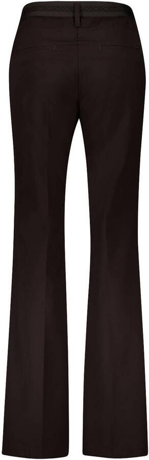 Gardeur flared broek bruin - Foto 2