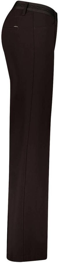 Gardeur flared broek bruin - Foto 3