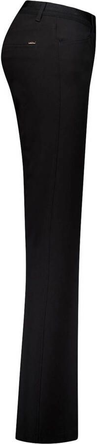 Gardeur flared regular waist broek zwart - Foto 3