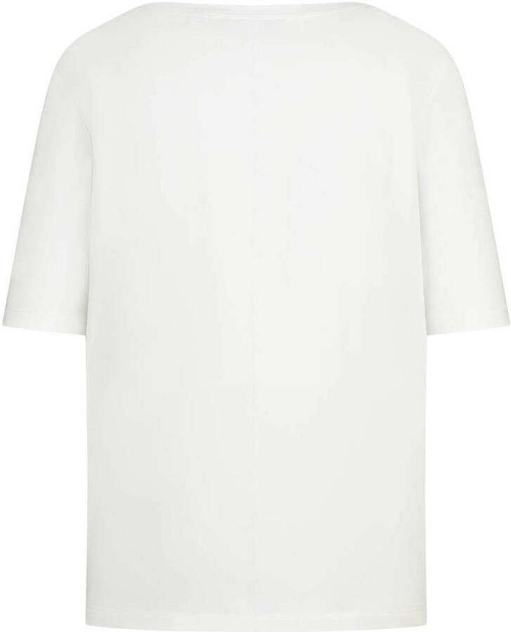 Gardeur gebloemd T-shirt wit - Foto 2