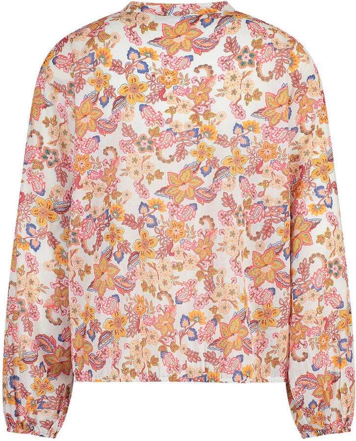 Gardeur gebloemde blouse roze - Foto 2