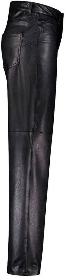 Gardeur imitatieleren straight leg broek - Foto 2