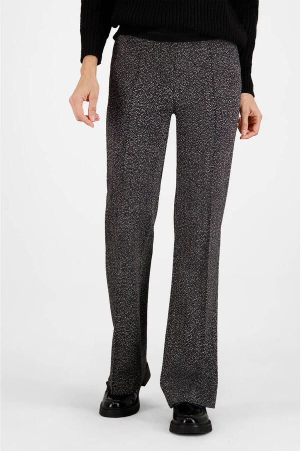 Gardeur Bootcut Slim Broek Zaria 622801 Black Dames - Foto 2